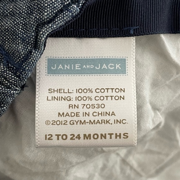 Janie and Jack newsboy hat 12-24 month - Picture 3 of 3